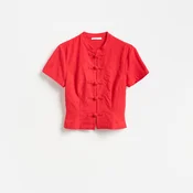 Reserved - Bluza sa mandarin kopcanjem