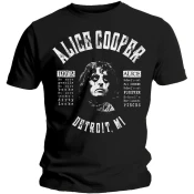 Alice Cooper Unisex majica Schools Out Lyrics M