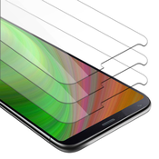 Cadorabo CADORABO LG G6 - Zaščitna folija v visoka prosojnost - 3-pack Kaljeno zaščitno steklo za zaslone s trdoto 9H in združljivostjo s 3D dotikom, (20548449)