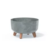 Prosperplast Cvetlični lonec GRACIA LOW 28,5 cm učinek betona