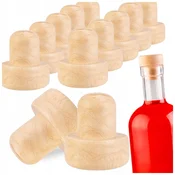 shumee 100x ZAMAŠKI ZA STEKLENICE, SINTETIČNI GOBJI ZAMAŠKI 21,5 MM