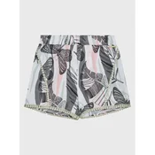 Guess Kratke hlače iz tkanine J3GD05 WFBN0 Zelena Relaxed Fit
