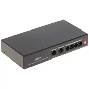 Dahua PoE stikalo - PFS3006-4ET-36 (4x100Mbps af/atPoE+ 2x100Mbps port, 36W)