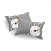 Lessentiel Maison Set jastucnica Tavsancik, 50x70 cm, Sivi