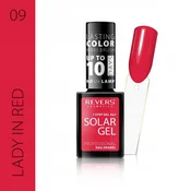 REVERS Revers Solar Gel lak za nohte 09, hibridni učinek, 12 ml