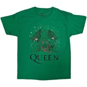 Queen Holiday Crest Majica s kratkimi rokavi Green L