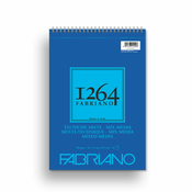 FABRIANO blok 1264 mix media 21x29,7 (a4) 300g 30l spiralni top side 19100643