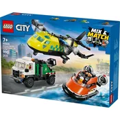 LEGO® City: Letalo, dvižno vozilo in zračna blazina remix (60505)
