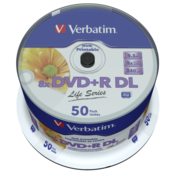 Verbatim DVD+R 8x Double Layer 8.5GB,50Sp