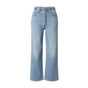LEVIS Kavbojke Ribcage Straight Ankle azur