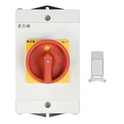 Eaton Grebenasto stikalo 0-1 3P 25A 1Z 1R v ohišju IP65 P1-25/I2/SVB/HI11 207297