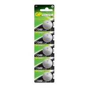 GP kovanica baterija CR2450, litij, 5 kom/pak. CR2450-7U5