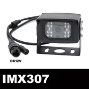 KJB Žična IP kamera z mikrofonom, IMX307, 3,6 mm, 12 V