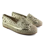 Emelie Strandberg Ženske espadrile, Zlatne boje