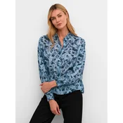 Kaffe Srajca Sus 10508170 Modra Regular Fit