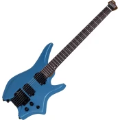 HILS Guitars HN5 NEXT Emerald Blue Metallic Kitara headless