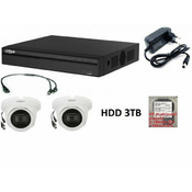 DAHUA -13 Kamere 2/1 full hd dome+dvr+hdd+napajanje 3tb