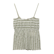 Pull&Bear Top žad/bela