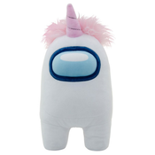 Yume Toys Among Us Official 12 Plush with accessory white with Unicorn hat, (10913)