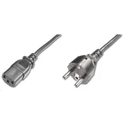 PREMIUMCORD Napajalni kabel 230V/10A, ravna vilica, 2 m