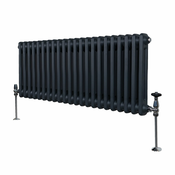 MONSTER Tradicionalni radiator z 2 stolpcema - 300 x 1012 mm - antracitno siva, (21569965)