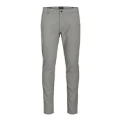 JACK & JONES Chino hlače JPSTMARCO BOWIE pegasto siva