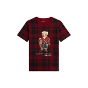 Polo Ralph Lauren Majica 322981259001 Bordo rdeča Regular Fit