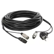 SKYTEC napajalni in signalni XLR kabel, 15m