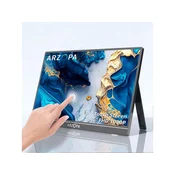 Arzopa Eksterni Prenosni monitor A1T 15,6 FHD Touch screen