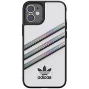 Adidas OR Moulded Case PU Woman SS21 for iPhone 12 mini White/holographic (43710)