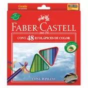 Barvice ECO Triangular standard set - 48 barv (Faber Castell -)