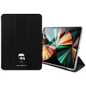 Karl Lagerfeld KARL LAGERFELD OVITEK BOOK OVITEK ZA IPAD 12.9 PRO 2021 ČRNO SAFFIANO, (21979854)