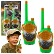 slomart Otroške vojaške walkie talkie postojanke, do 10m