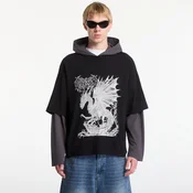 Mikina Wasted Paris Balaur Age Hoodie Black/ Old Black L
