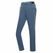 Mens quick-drying trousers ALPINE PRO RAMEL blue mirage