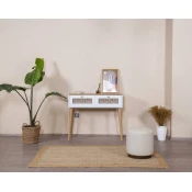 Hanah Home Komoda Goose, 95x100x35 cm, Bela
