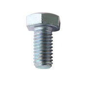 Šesterokotni vijak, polni navoj, M6x12, razred 8.8, DIN 933, belo pocinkan, 5421065/4 C-360