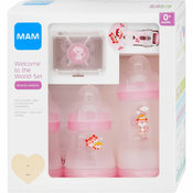 MAM Welcome To The World Set 0m+ Pink otroška steklenička 1 kos za otroke