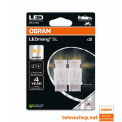 ŽARNICA OSRAM LED P27/7W LEDriving SL 12V 1,3W 3157DYP-2BL W3x16q 2BL