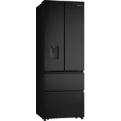 HISENSE Kombinovani frižider RF 632 N4WFE sa francuskim vratima crni