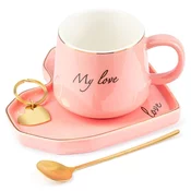 Luniks Darilni set My Love s skodelico in dodatki
