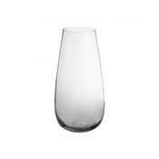 eoshop Vaza ROŽA prozorno steklo d8x26cm