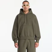 Mikina Nike Mens Fleece Hoodie Cargo Khaki XS