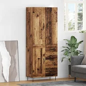 Highboard s ladicama 2 pcs Staro drvo Konstruirano drvo