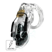Hidden Desire Extreme Electro Cock Cage Clear