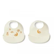 Liewood silik portikla 2pcs Ember,Elephant/Creme