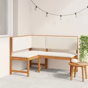 Vrtna stolica Smeda 140 x 100 x 91cm Cvrsto drvo akacije