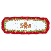 Serving platter, porcelain, 37 x 14 cm, Fancy Gingerbread - Nuova R2