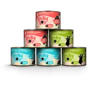 Lucky Lou Life Stage mačja hrana Kitten - Kiddy Mix, konzerve 6 x 200 g - 1.200 g