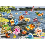 Ravensburger - Puzzle Gelini: glej Piknik - 1 000 kosov
